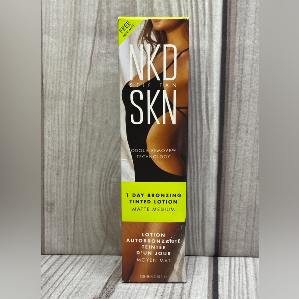 NKD SKN Self Tan 1 Day Bronzing Tinted Lotion 3.38 fl oz Matte Medium